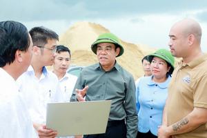 Nghệ An kiểm tra loạt mỏ cát dọc sông Lam, rà soát công suất khai thác