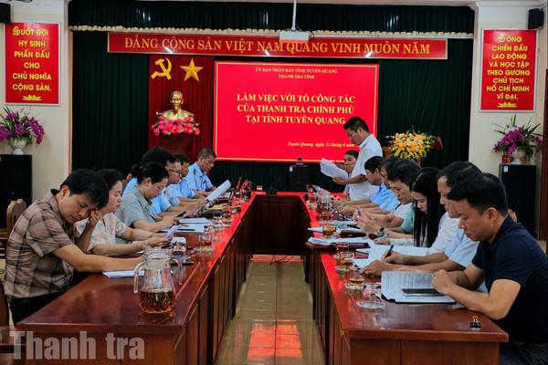 Tuyên Quang công bố thủ tục giải trình thay thế trong lĩnh vực phòng, chống tham nhũng