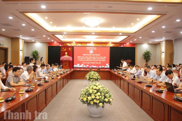Thanh tra Sơn La cụ thể hóa Nghị quyết 04-NQ-TW bằng 8 nhóm nhiệm vụ phòng, chống tham nhũng
