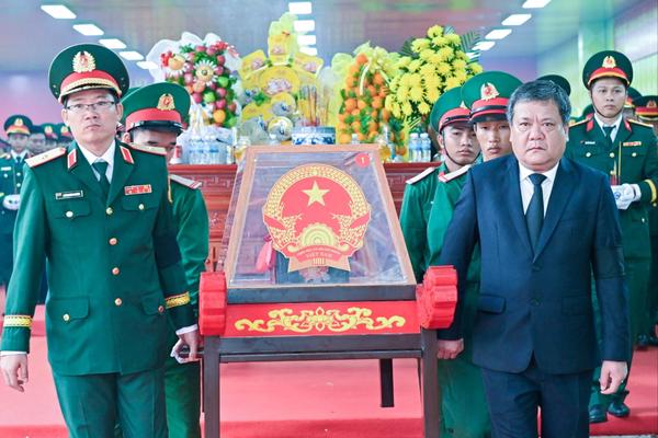 Khánh Hòa trang trọng truy điệu, an táng 45 hài cốt liệt sĩ