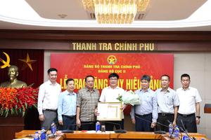 Đảng bộ Thanh tra Chính phủ trao Huy hiệu 35 năm tuổi Đảng cho đảng viên