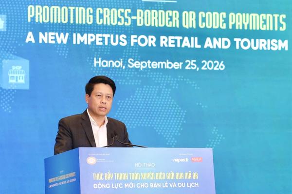 Thanh toán QR xuyên biên giới: Mở rộng kết nối gắn với hiệu quả sử dụng