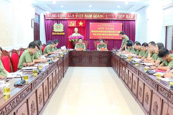 Công an Ninh Bình: Thông qua biên bản kiểm toán nội bộ quản lý tài chính, tài sản, dự án đầu tư