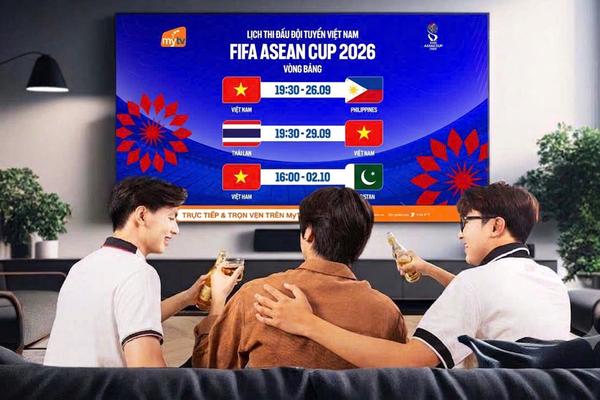 MyTV chính thức sở hữu bản quyền FIFA ASEAN Cup 2026