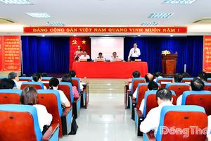 Đồng Tháp: Tiếp tục “thúc” xử lý dứt điểm các kiến nghị kiểm toán còn tồn đọng