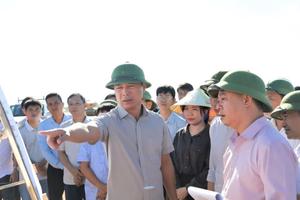 Thanh Hóa: Chủ tịch UBND tỉnh chỉ đạo đẩy nhanh tiến độ các dự án giao thông trọng điểm