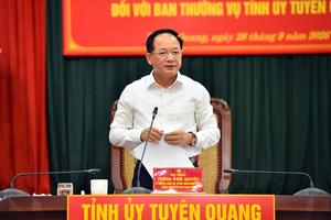 Trưởng Đoàn kiểm tra, giám sát số 229: Cụ thể hóa kết luận thành nhiệm vụ, sản phẩm, tiến độ
