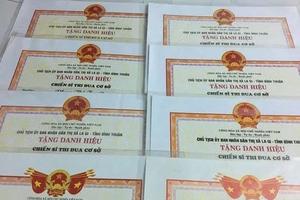 Quy định chi tiết một số điều và biện pháp để tổ chức, hướng dẫn thi hành Luật Thi đua, khen thưởng
