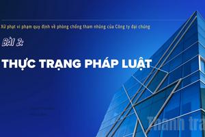 Bài 2: Thực trạng pháp luật