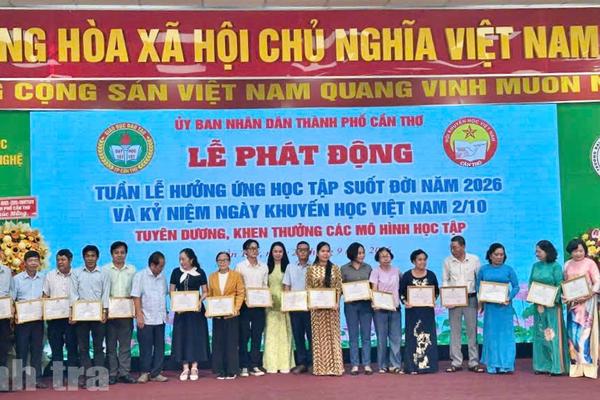 Cần Thơ đẩy mạnh xây dựng xã hội học tập giai đoạn 2026-2030