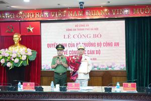 Bổ nhiệm Phó Giám đốc Công an Hà Nội