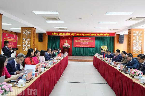 Thanh tra Việt Nam - Campuchia tăng cường hợp tác đào tạo, phát triển nguồn nhân lực