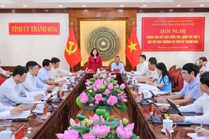 Đoàn kiểm tra, giám sát 224 yêu cầu Thanh Hóa khắc phục ngay những tồn tại