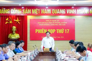 Nghệ An: Xử lý dứt điểm các vụ án, vụ việc và dự án tồn đọng, nguy cơ thất thoát và lãng phí
