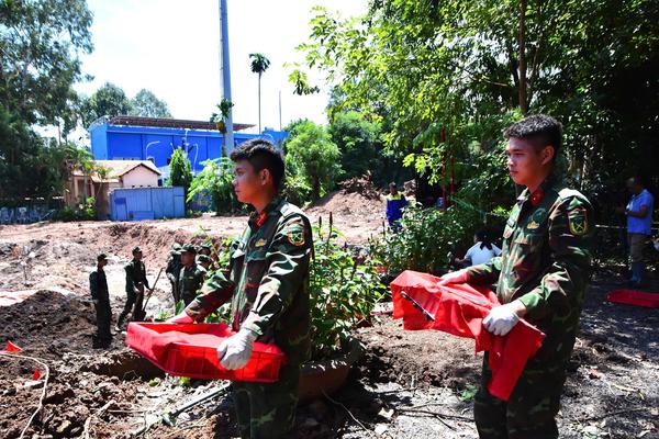 Ngày 30/10, tìm được thêm 10 bộ hài cốt liệt sĩ và 2 bộ di vật, nâng lũy kế lên 682 bộ