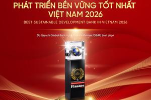 SeABank được vinh danh ở hai lĩnh vực cộng đồng và phát triển bền vững