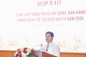 Bộ Y tế trình Quốc hội 4 dự án luật cùng loạt chính sách y tế mới