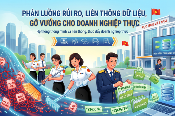 Kỳ 2: Phân luồng rủi ro, liên thông dữ liệu, gỡ vướng cho doanh nghiệp thực