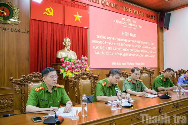 Phá đại án phân bón giả, Công an Đắk Lắk được Bộ Công an khen thưởng