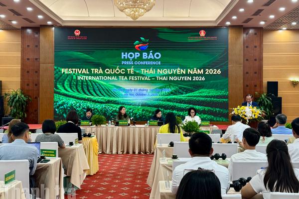 Thái Nguyên tổ chức Festival Trà Quốc tế năm 2026, hướng tới đưa thương hiệu trà vươn xa