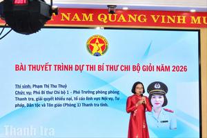Thanh tra tỉnh Lào Cai: Từ một hội thi, thêm những kinh nghiệm ở cơ sở