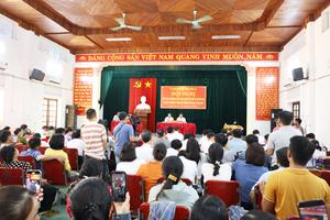 Nghệ An: Đối thoại để đưa học sinh Tiến Sơn trở lại trường
