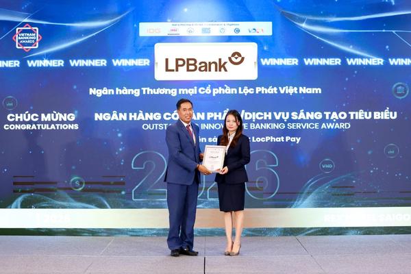 LPBank được vinh danh ở 2 hạng mục tại Giải thưởng Ngân hàng Việt Nam tiêu biểu 2026