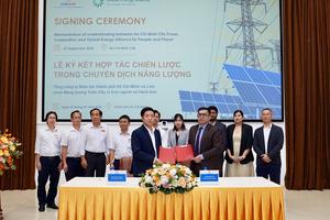 EVNHCMC hợp tác với GEAPP trong chiến lược chuyển đổi năng lượng và phát triển lưới điện thông minh tại TPHCM