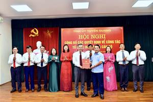 Tuyên Quang: Công bố quyết định thí điểm thành lập Đảng bộ HĐND tỉnh trực thuộc Tỉnh ủy