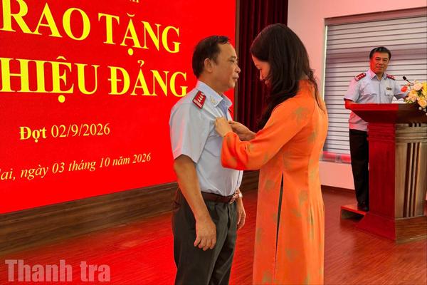 Phó Chánh Thanh tra Nguyễn Đăng Bình và dấu mốc 35 năm tuổi Đảng