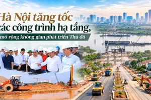 Hà Nội tăng tốc các công trình hạ tầng, mở rộng không gian phát triển Thủ đô