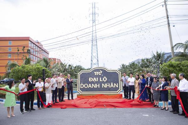 Khánh thành Đại lộ Doanh nhân tại KCN Thành Thành Công