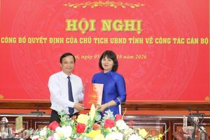 Thanh tra tỉnh Gia Lai có thêm nữ lãnh đạo