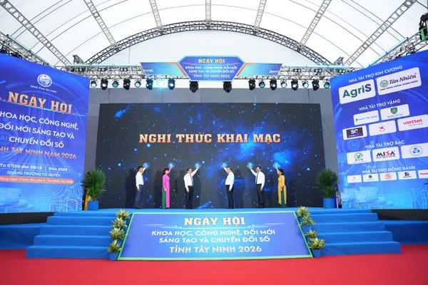 Tây Ninh: Khai mạc Ngày hội khoa học, công nghệ, đổi mới sáng tạo và chuyển đổi số năm 2026