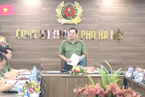Thanh tra Công an Hà Nội: Lần đầu tiên công bố trực tuyến cuộc kiểm tra