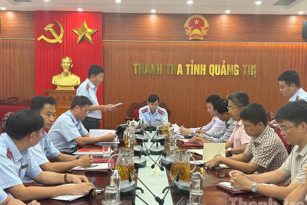 Quảng Trị: Thanh tra việc chấp hành pháp luật tại các dự án do Sở Xây dựng quản lý