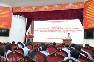 Đảng ủy Cục I quán triệt các nghị quyết, chỉ thị, kết luận, quy định mới của Trung ương