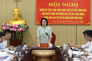 Thanh Hóa: Giám sát công tác tiếp công dân ở Thiệu Tiến, không để vụ việc tồn đọng, kéo dài