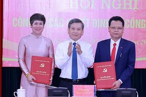 Ban Nội chính Trung ương điều động, bổ nhiệm cán bộ cấp vụ
