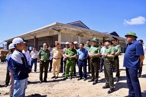 Tuyên Quang kiểm tra, đôn đốc tiến độ, sớm đưa các công trình trường học vào sử dụng