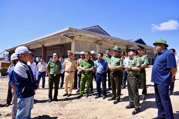 Tuyên Quang kiểm tra, đôn đốc tiến độ, sớm đưa các công trình trường học vào sử dụng