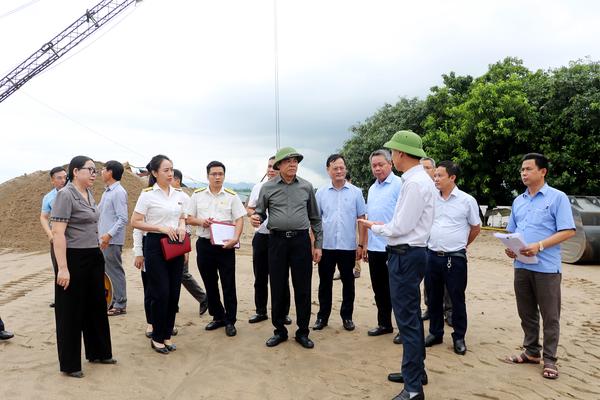 Nghệ An tăng cường kiểm tra, giám sát hoạt động khai thác cát, sỏi