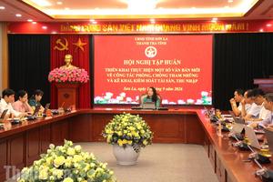 Sơn La chú trọng kiểm soát tài sản, thu nhập, phòng ngừa tham nhũng