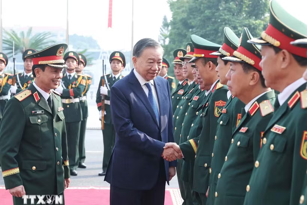 Tổng Bí thư, Chủ tịch nước dự Lễ kỷ niệm 80 năm Ngày truyền thống Lực lượng vũ trang Quân khu 2