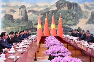 Quan hệ Việt Nam - Trung Quốc phát triển tích cực, đạt nhiều kết quả thực chất