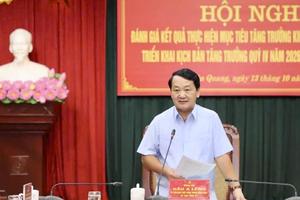 Bí thư Tỉnh ủy Tuyên Quang yêu cầu tăng cường thanh tra, kiểm tra, giám sát