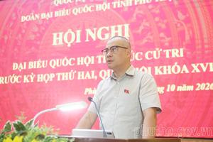 Cử tri Phú Thọ gửi kiến nghị xử lý vi phạm đất đai tới đại biểu Quốc hội