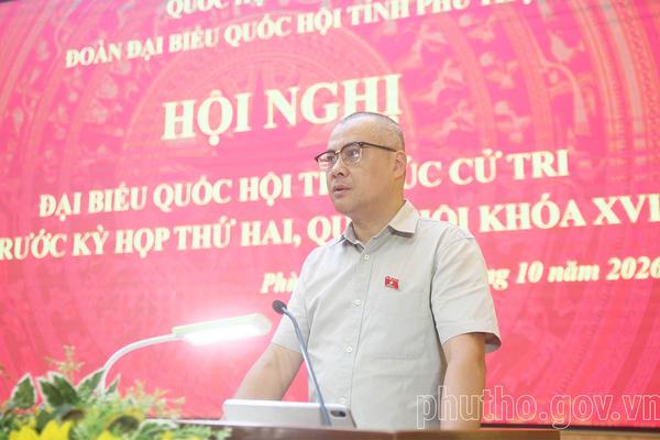 Cử tri Phú Thọ gửi kiến nghị xử lý vi phạm đất đai tới đại biểu Quốc hội