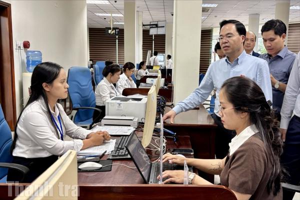 Đoàn giám sát Quốc hội đánh giá cao tỷ lệ hồ sơ trực tuyến ở Gia Lai