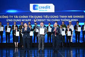 Mcredit được vinh danh tại Giải thưởng Chuyển đổi số Việt Nam 2026